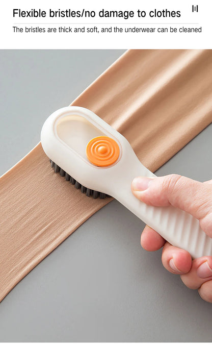 Multifunctional Cleaning Brush Soft-bristled Liquid Shoe Clothes Bush