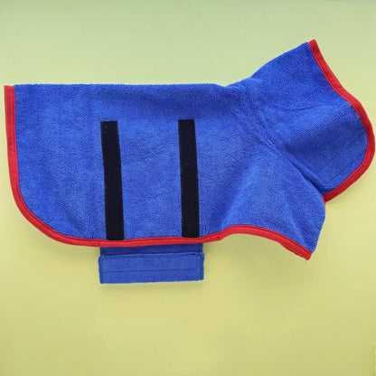 Pet Bath Towel – Quick Drying &amp; Absorbent Dog Bathrobe for Large and Small Dog
