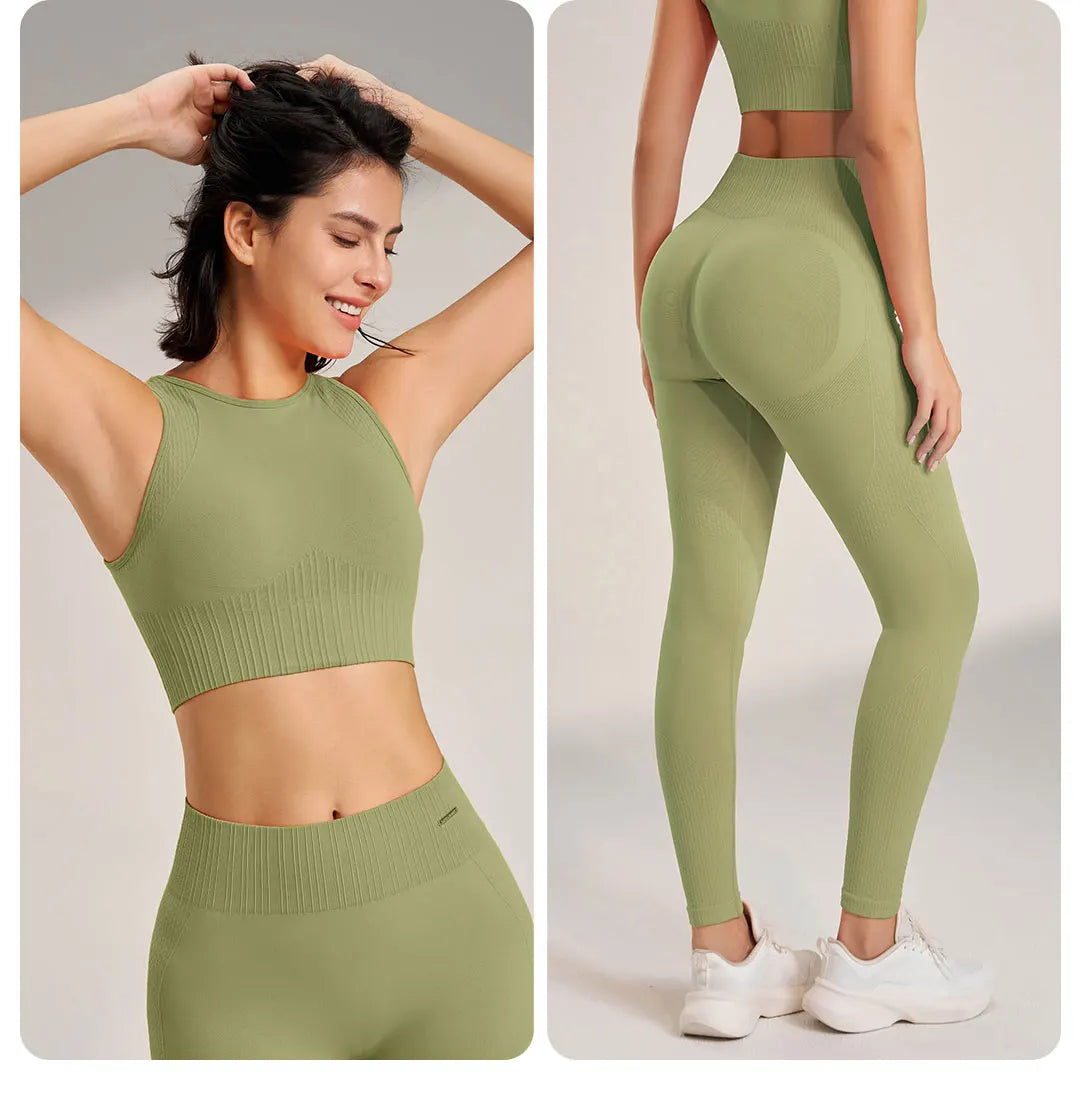 Yoga Clothing Set Women's Fitness Workout Underwear