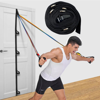 Upgrade Door Anchor Strap for Resistance Bands Exercises Anchor Gym Attachment for Home