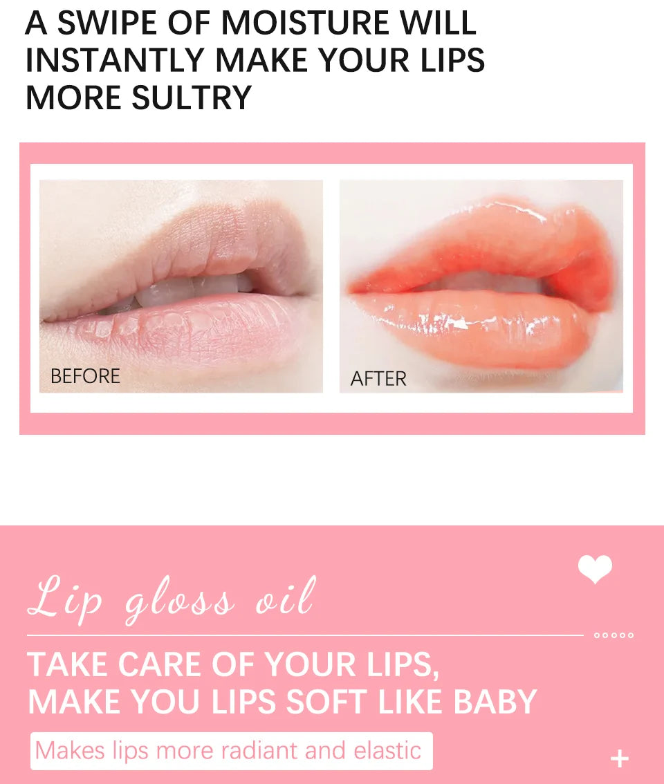 Moisturizing Lip Balm Original Lip Oil Gloss Care of the Lips