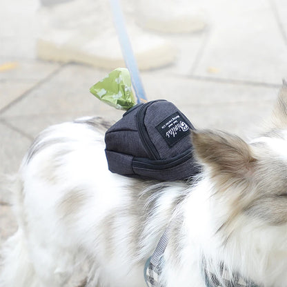 Pet Dog Treat Pouch Poop Dispenser Portable Multifunction Dog training bag