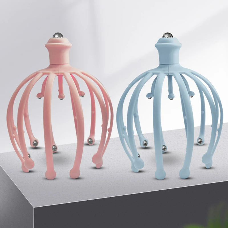 Scalp Massager 18 Finger Handheld Massager a Head Massager Used For Deep Relaxation Stress Relief
