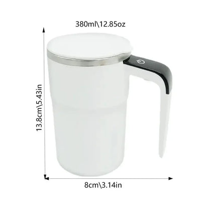 MagicMug Automatic Self Stirring Magnetic Mug with LCD Screen Coffee Milk Mixing