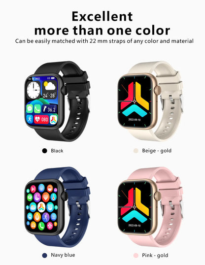The LIGE Smart Watch features a vibrant Amoled display, health tracking, and seamless connectivity in a sleek, water-resistant design. Perfect for the modern man.