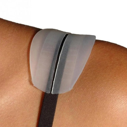 Care Women's Silicone Bra Strap Cushions Holder Non-slip Strap