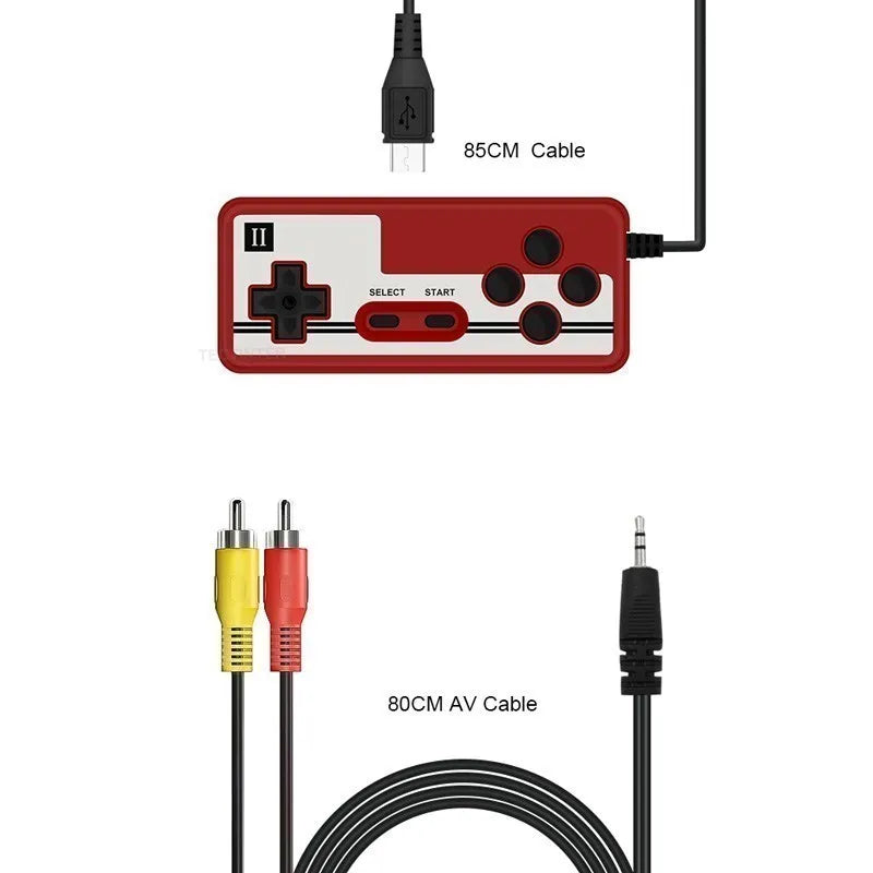 8-Bit Classic Video Games Console Built in 500 Games Retro Portable