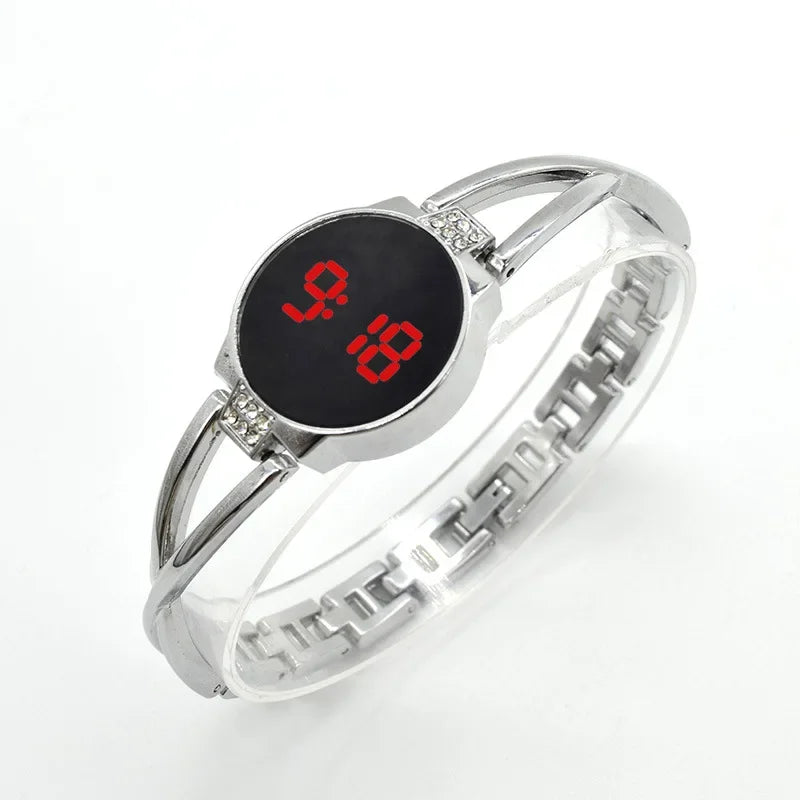 LED Fashion Watch for Women Touch Screen Ladies Time