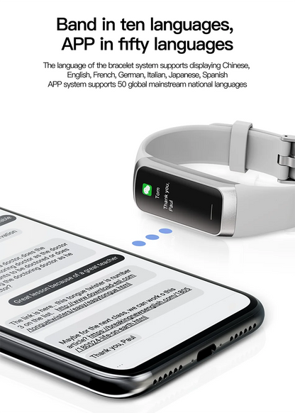 LIGE Amoled Smart Watch Men