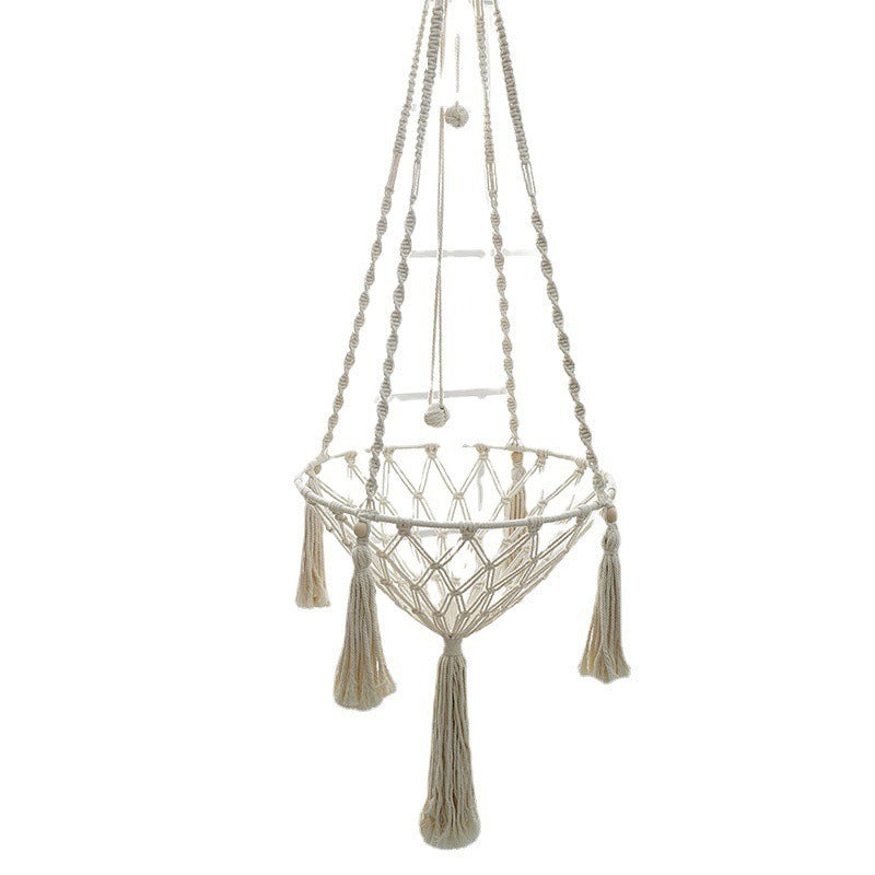 Hammock Cat Swing Hand Woven Cotton Rope Cats Hanging