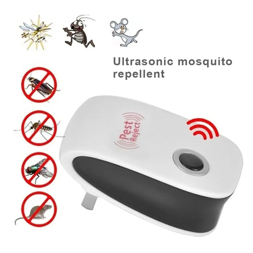 Pest Reject Ultrasound Mouse Cockroach Repeller Device Insect Rats Spiders Mosquito Killer