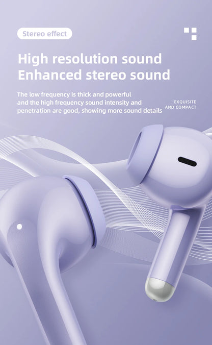 Lenovo LP40 Pro Earphones Bluetooth 5.3 Wireless Sports Headphone Waterproof with Mic Touch Control TWS Headset