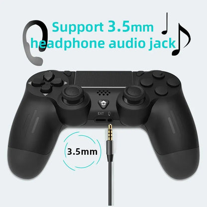 DATA FROG Bluetooth-Compatible Game Controller for PS4/Slim/Pro