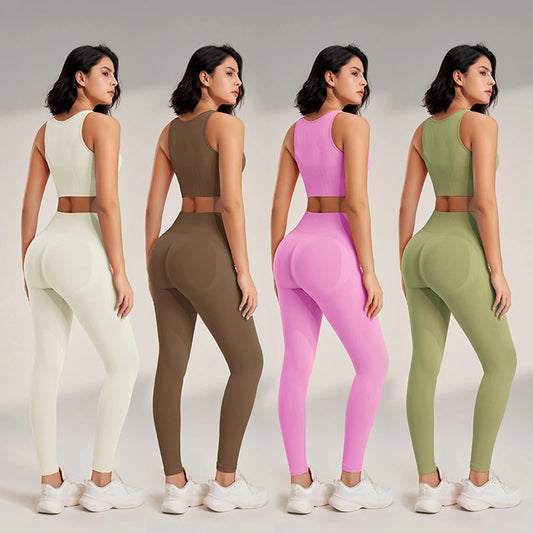 Yoga Clothing Set Women's Fitness Workout Underwear
