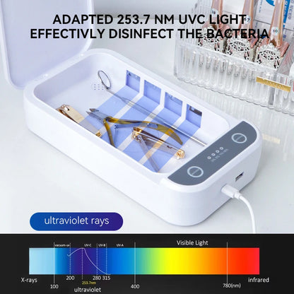 Tattoo Sterilization Box Electric UV Sterilizer Aromatherapy Box Ultraviolet Ray Disinfection Box Anti Bacteria Disinfection Box