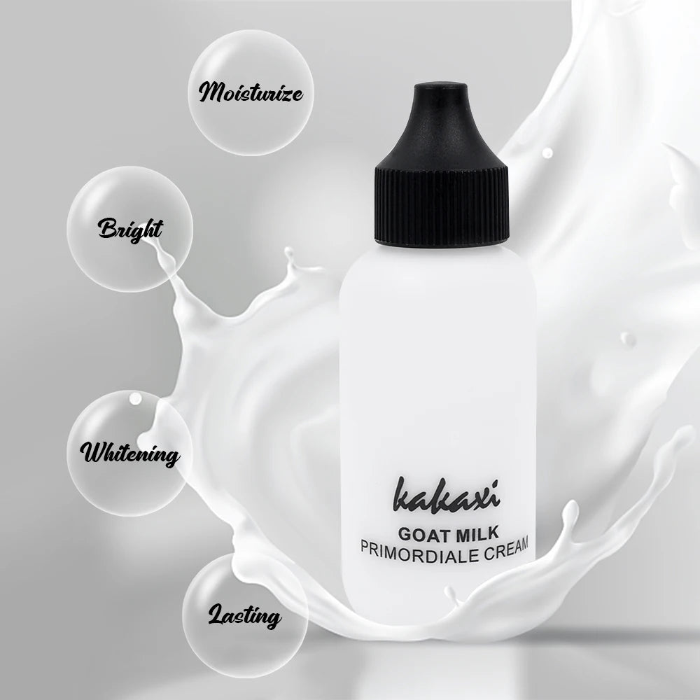 50ml Goat Milk Liquid Foundation Cream Waterproof Oil-control