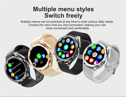 For Samsung Galaxy Watch 6 GPS Sport Smartwatch Men HD Screen GPS Fitness Tracker Waterproof