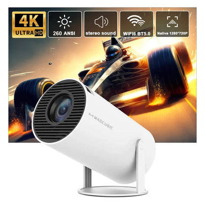 Magcubic Projector HY300 Pro 4K Android 11 Dual Wifi6 260ANSI Allwinner