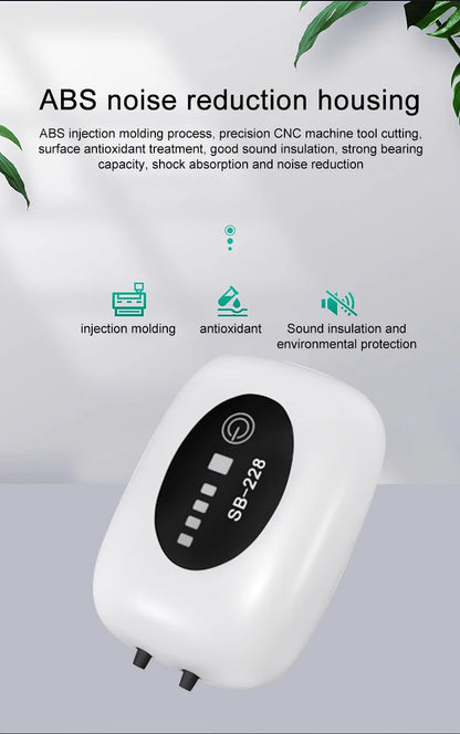 SOBO Aquarium Fish Tank Oxygen Air Pump Compressor