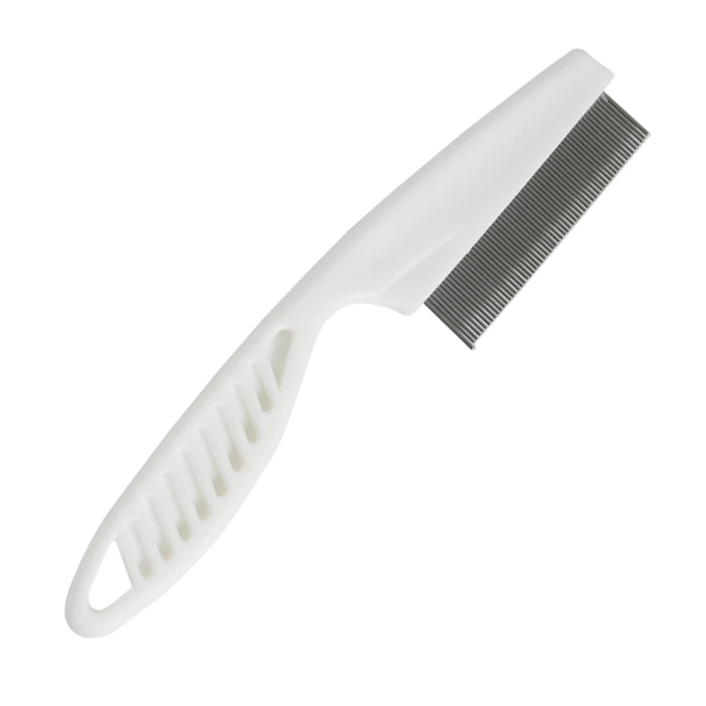 Pet Flea Comb for Cats and Dogs – Stainless Steel Comfort Hair Comb