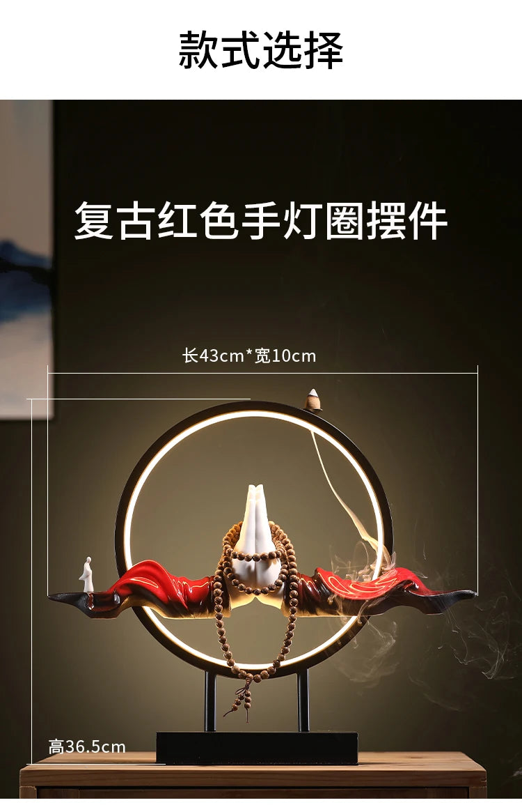 Pouring Incense Burner Home Indoor Incense Creative Zen features while maintaining