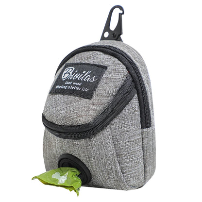 Pet Dog Treat Pouch Poop Dispenser Portable Multifunction Dog training bag