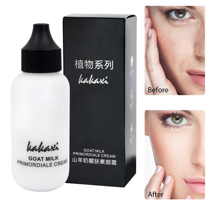 50ml Goat Milk Liquid Foundation Cream Waterproof Oil-control
