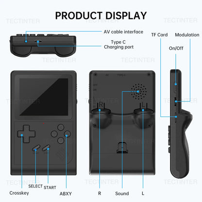 GB300 Portable Handheld Game Player 3.0 inch Screen TV Video Game