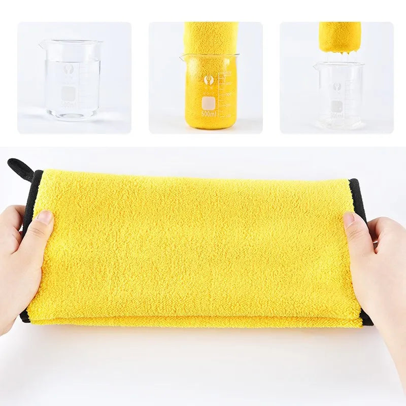 Quick Drying Dog And Cat Towels Soft Fiber Towels Absorbent Bath