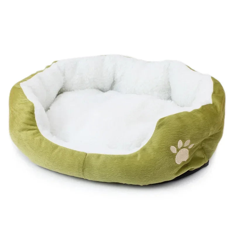 Washable Super Soft Dog Bed Pet Bed Mat Supplies Plush Cat Mat Small and Large Size