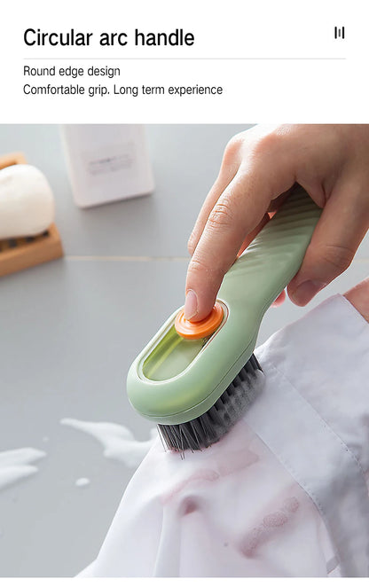 Multifunctional Cleaning Brush Soft-bristled Liquid Shoe Clothes Bush
