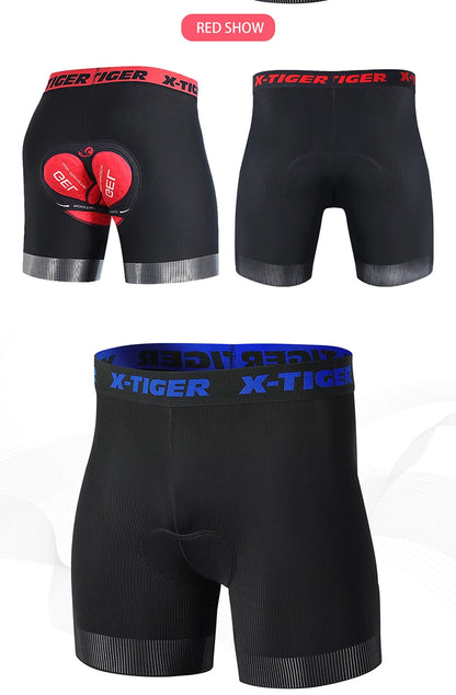 Cycling Underwear Shorts 5D Padded Sports Riding Bike Bicycle MTB Liner