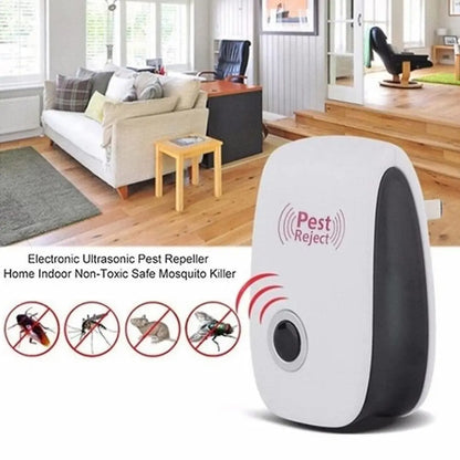 Pest Reject Ultrasound Mouse Cockroach Repeller Device Insect Rats Spiders Mosquito Killer
