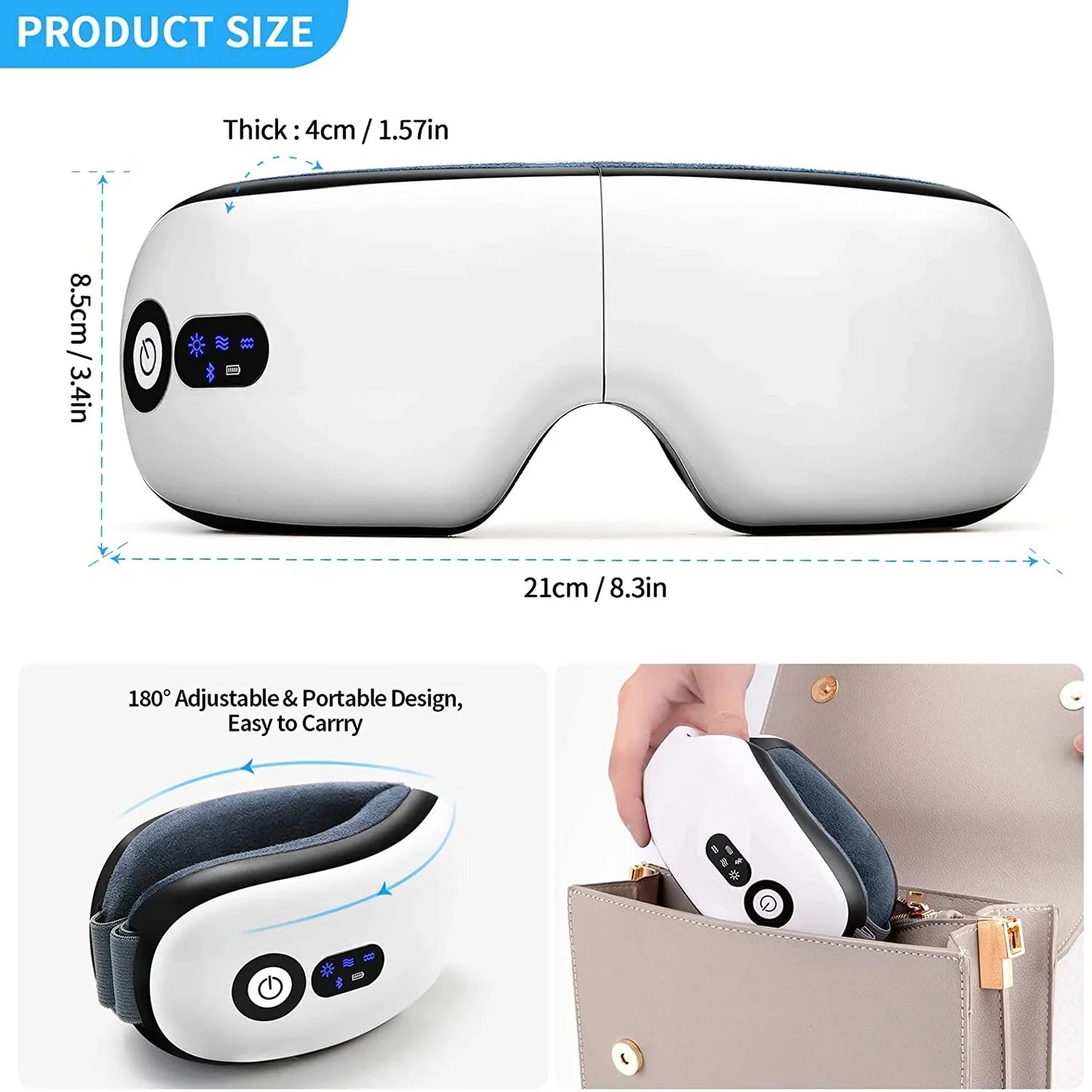 Smart Airbag Eye Massager – Your Personal Spa for Eye Care
