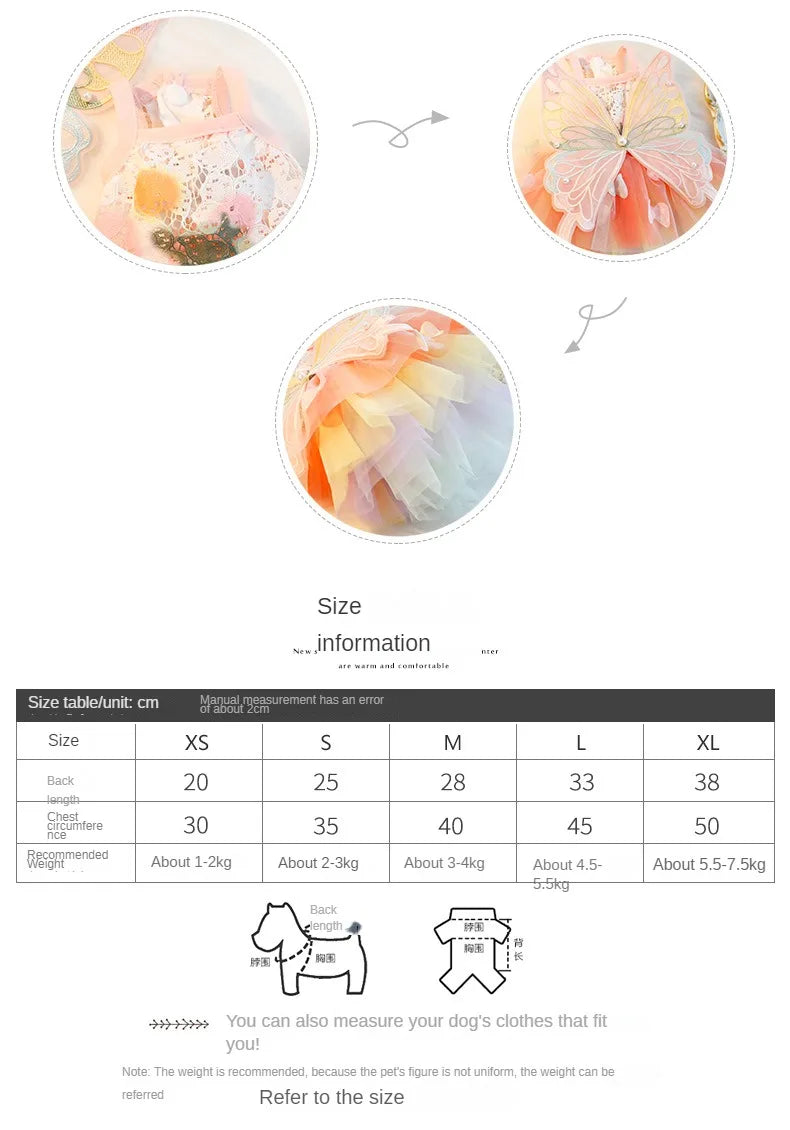 Summer Pet Princess Clothes Pet Dog Dress For Dogs Skirt Summer Dog Wedding York chihuahua poodle For Dogs Skirts Cat Dresses