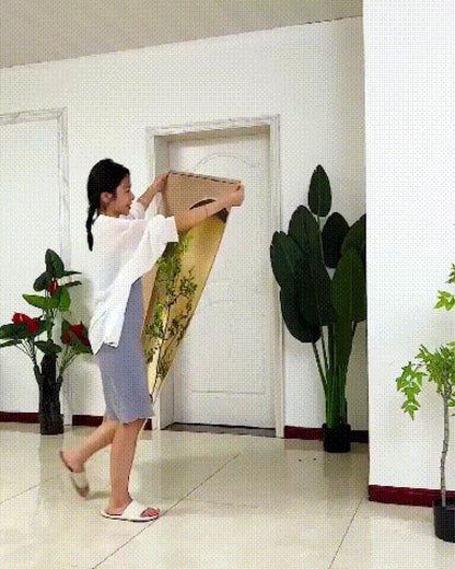 Modern Light and Shadow Wall Painting