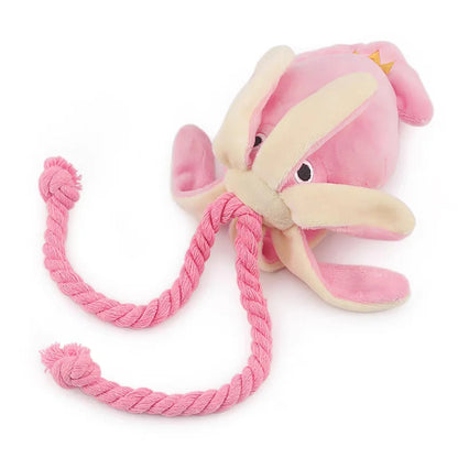 Octopus Plush Rope Toy Is Bite-resistant, Fun and Interactive