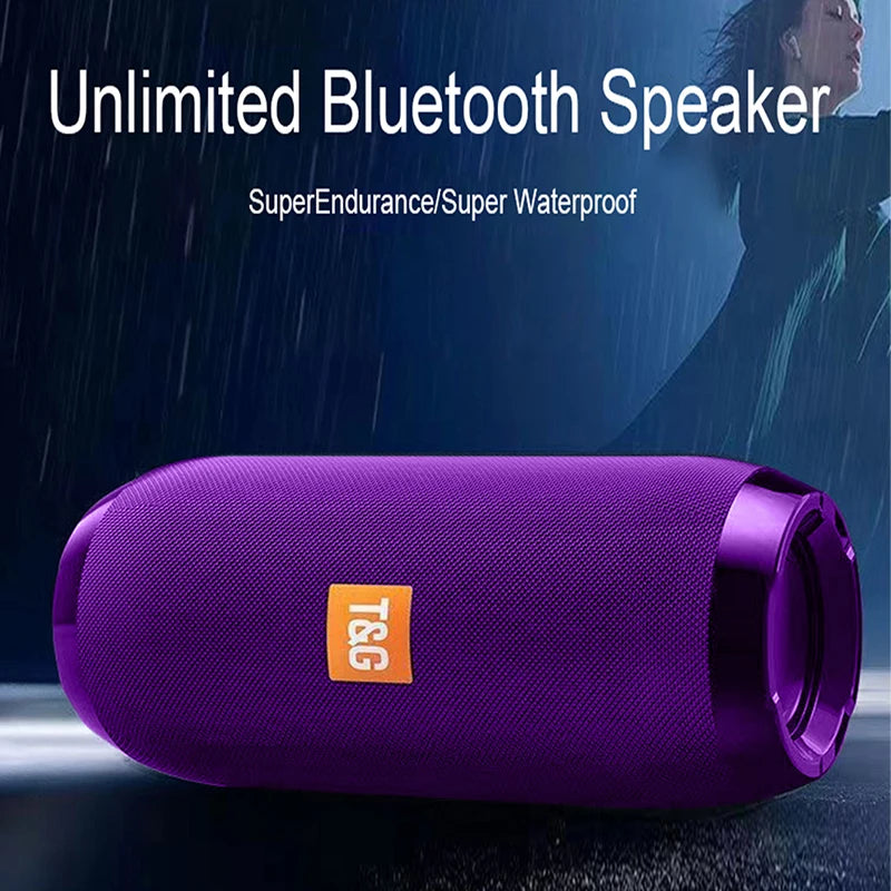 PartyBox TG117 Portable Bluetooth Speaker Outdoor Wireless Woofer Free Call /FM/TF Card/USB