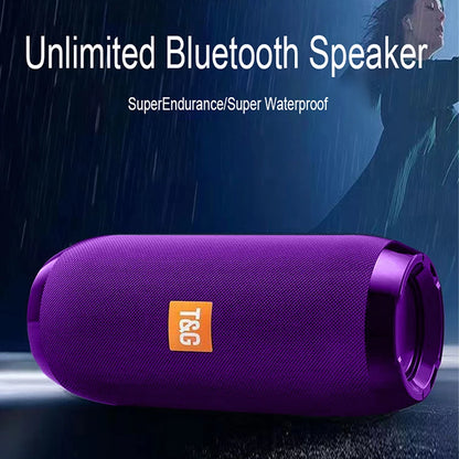 PartyBox TG117 Portable Bluetooth Speaker Outdoor Wireless Woofer Free Call /FM/TF Card/USB