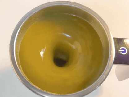 MagicMug Automatic Self Stirring Magnetic Mug with LCD Screen Coffee Milk Mixing
