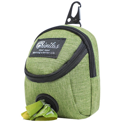 Pet Dog Treat Pouch Poop Dispenser Portable Multifunction Dog training bag