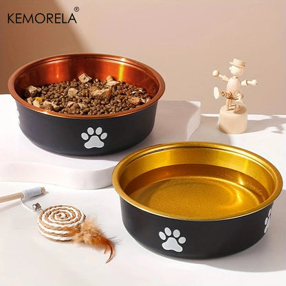 Stainless steel, non-slip feeding bowls for Dog and Cat of all sizes.