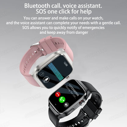 GUHUAVMI Uric Acid Blood Fat Smart Watch – Advanced Health Monitoring at Your Fingertips
