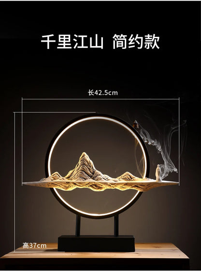 Pouring Incense Burner Home Indoor Incense Creative Zen features while maintaining