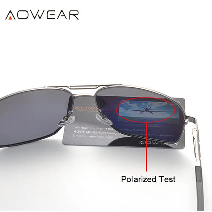 AeroLux Vision  Polarized Mirrored Sunglasses for Men Women Luxury Quality UV400