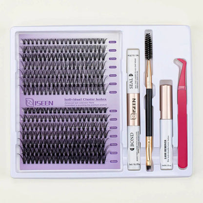 DIY Lash Extension Kit – Mix Styles Lash Clusters with Bond & Seal Remover
