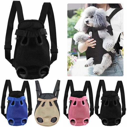 Mochila transportadora para cães de estimação