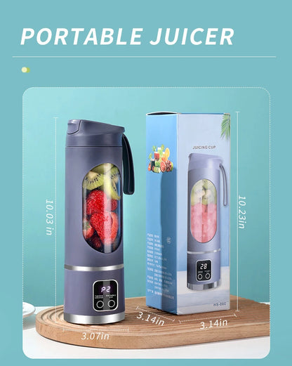 Xiaomi NanoBlend  450ml Fruit Juicer 8 Blades 3 Speeds USB Rechargeable Adjustable
