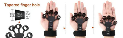 Silicone Gripster Hand Grip Finger Power Strengthener Stretcher Trainer