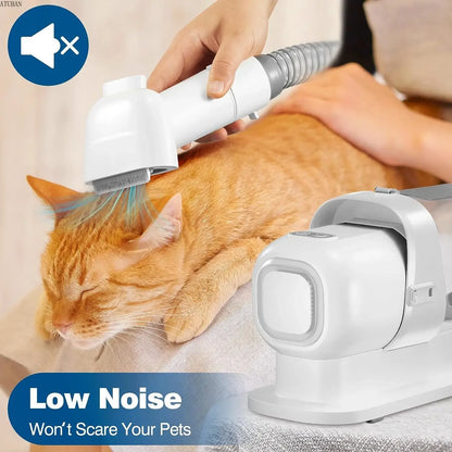 FurEase Pro Vacuum & Pet Grooming Kit with 2.3L Capacity Larger Pet Hair